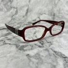 Coach Eyeglasses Frame Red HC6007B Gloria 5041 Berry Full Rim 54-16-135 Pre-owned. Price: $44.98.