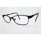 Hard Candy Eyeglasses Womens Purple Cat Metal Frames HC21 52-16-140 Pre-owned. Price: $39.99.