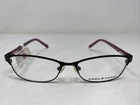 Hard Candy HC22 Mblk 52-15-140 Matte Black Metal Full Rim Eyeglasses Frame XF86 New. Price: $40.00.