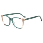 Carolina Herrera CH-0065 Hbj Milky Teal & Beige Eyeglasses 52/17/145 New. Price: $104.95.