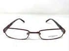 Liz Claiborne L355 1Z9 50-18-135 Red Wine Metal Full Rim Eyeglasses Frame T80 New. Price: $52.00.