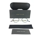 Henry Jullien Eyeglasses Frames Story C53P76 Blue White Gold Plated 44-24-145 New. Price: $249.99.