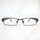 Takumi Eyeglasses Frame T9653 Women's Matte Brown Full Rim Rectangular 53-17-135 Pre-owned. Price: $35.99.