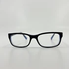 Nike 5513 220 Eyeglasses Black Blue Rectangle Full Rim Frames 47-16-130 5861 Pre-owned. Price: $19.99.