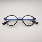 J.f. Rey JF2935 9025 Tissue Brown & Blue Round Eyeglasses 45MM New. Price: $254.13.