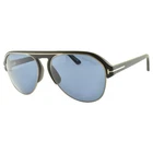 New! Tom Ford Marshell TF929 02V 58-16-145 Matte Black Aviator Full Rim Sunglass. Price: $199.99.