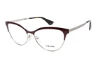 Prada Vpr 55S UF6-1O1 Bordeaux Cat Size 52/16/140 Made In Italy Eyeglasses New. Price: $174.00.