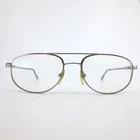 Sferoflex 2090 268 Gunmetal Aviator Eyeglass Frames Silver 54-17-135 Italy Pre-owned. Price: $35.99.
