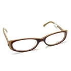 Diva 5228 Brown Pink Red Cream Rectangular Eyeglasses Frames 52-18 140 Designer Pre-owned. Price: $59.99.
