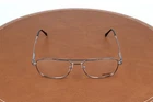 Sferoflex SF2152 268 Silver Aviator Eyeglasses Frames 56-17-140 New. Price: $49.95.
