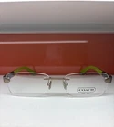 Authentic Coach HC5028 (lilith) Womens Metal Rimless Eyeglass Frames With Case New. Price: $100.00.