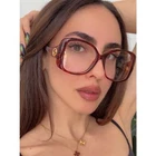 New Gucci GG1226O Butterfly Eyeglasses Frames Havana Brown. Price: $309.00.