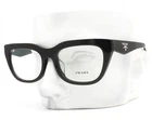 Prada Vpr A06F 16K-1O1 Eyeglasses Black 55-18-140 W/case Alternative Fit New. Price: $185.00.