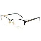Versace Women's VE1218 1342 53MM Black/gold Eyeglasses New. Price: $99.99.