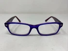 Ray Ban Rb 1530 3566 48-16-130 Blue/purple Neon Full Rim Eyeglasses Frame JG96 Pre-owned. Price: $20.00.