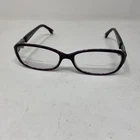Michael Kors Eyeglasses MK217 502 Purple Rectangle Full Rim 54-16-130 374F Pre-owned. Price: $40.50.