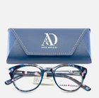 New Hard Candy HC26 Ttblu Blue Tortoise Womens Panto Eyeglasses 48-21-140 B:40. Price: $19.49.