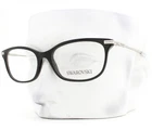 Swarovski Eyeglasses 2017 1001 Polished Black Silver 54MM No Case New. Price: $89.50.
