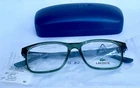 New Lacoste L3804B 318 Clear Green Blue Frames Eyeglasses 51-15-135 W/ Case. Price: $59.95.