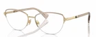 Ralph Lauren RA6059 9116 Eyeglasses Shiny Pale Gold Cat 54 145 New. Price: $44.99.