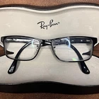 Ray-ban Eyeglasses Frame Only No Case Rb 6238 2509 53 17 145 Black Authentic Pre-owned. Price: $25.00.