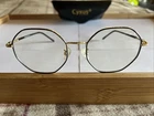 Cyxus Eyeglasses 8008 T62 Designer Frames Gold 53-20-145 Womens Pre-owned. Price: $30.00.