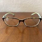Tiffany & Co. Tf 2051-B 8134 Cat Havana Brown Blue Eyeglasses 53-16-135 Fram Pre-owned. Price: $85.00.