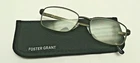 Foster Grant Titanium Reading Glasses Case T23 Gun 53/17-140 Choose Diopter New. Price: $14.99.