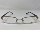 Max Studio 103M 007 50-18-135 Brown Gold Metal Half Rim Eyeglasses Frame ZA94 New. Price: $44.00.