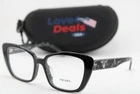 New Prada Vpr 01Y-F 09V-1O1 Black White Splatter Authentic Eyeglasses 54-18. Price: $204.18.