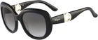 New Salvatore Ferragamo Oversize Oval Black Sunglasses - SF727S/100%AUTHENTIC. Price: $163.49.