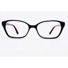 Guess Eyeglasses Frames Womens Black Red 2466 Blk 54-17-140 54MM Pre-owned. Price: $31.99.