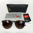 Ray-ban Sunglasses Erika Rb 4171 865/13 Matte Tortoise 54-18-145 Italy New *read. Price: $79.20.
