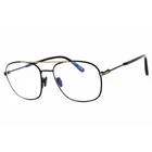 Tom Ford Men's Eyeglasses Shiny Black Metal Oval Full Rim Frame FT5830-B 001 New. Price: $122.39.