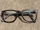 Muse 39-P9146 Classic Acetate Eyeglass Frames Matte Black 51-20-145 Pre-owned. Price: $15.00.