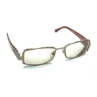 Versace Mod 1082-B 1045 Dark Brown Rectangle Eyeglasses Frames 52-16 130 Italy Pre-owned. Price: $109.99.