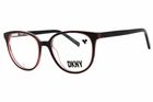 New Dkny DK5059 001 Black/coral Laminate 51MM Eyeglasses. Price: $45.24.