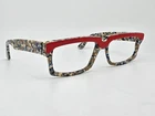 Alain Mikli Paris A.m. 85 706-253 Red Blue Tortoise Eyeglasses Frame France 58MM Pre-owned. Price: $325.99.