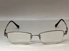 Nikon Classic Eyeglasses Frame NC3072 Half Rim Titanium Silver Gunmetal 55-17MM Pre-owned. Price: $18.59.