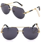 Chopard L.u.c. Aviator Yellow Gold Plated SCHG37 Unisex Rimless Sunglasses New. Price: $594.00.