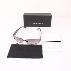 Versace Mod 2021 1001/11 Medusa Gunmetal Frame Gradient Lens Sunglasses Men's Pre-owned. Price: $125.00.