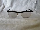 Vintage Essel Arc 84 Eyeglasses Frames France Browline Gold Black Pre-owned. Price: $60.00.