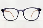 Zenni Eyeglasses Frames 125716 Multi-color Brown Gray Half Rim Pre-owned. Price: $13.99.