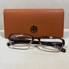 Tory Burch Eyeglasses Frames Only, Ty 2003 858, 51-18-135, Brown W/case Pre-owned. Price: $30.00.