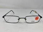 Viva Eyewear 206 Blk 51-19-140 Black Metal Full Rim Eyeglasses Frame +I46 New. Price: $40.00.
