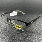 New Batman Boys Eyeglasses BME11WM Matte Black Metal Chrome 49-14-130 $68. Price: $21.99.