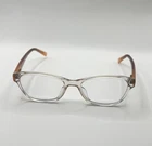 Marchon Nyc M-hazel Glasses Frames Clear Peach Ombre Cat Eye Optical 48-16-130 Pre-owned. Price: $28.80.