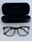 Coach HC6267D Dark Tortoise Square Frame 54 16 145 New. Price: $90.00.