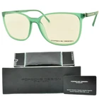 New! Porsche P8270 56-15-140 Green Rectangle Full Rim Optical Frame Eyeglasses. Price: $109.99.