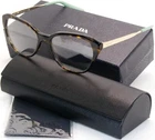 Prada Vpr 28S 2AU-1O1 Tortoise & Gold Eyeglasses Frame 52-16-140MM Italy New. Price: $117.00.